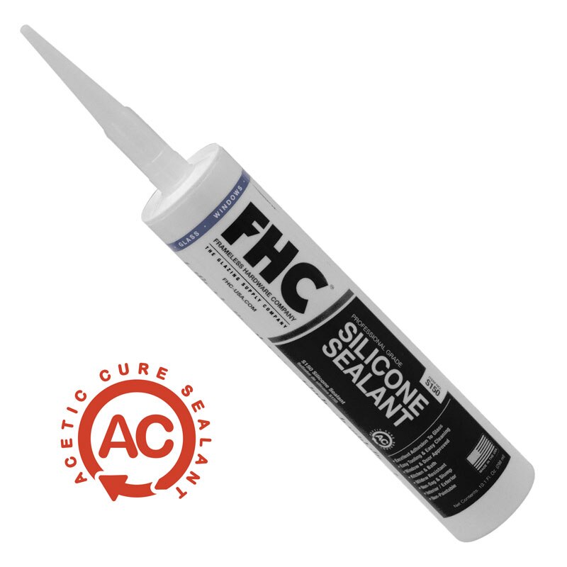SGS S150 Series Acetic Cure Silicone Sealant Clear